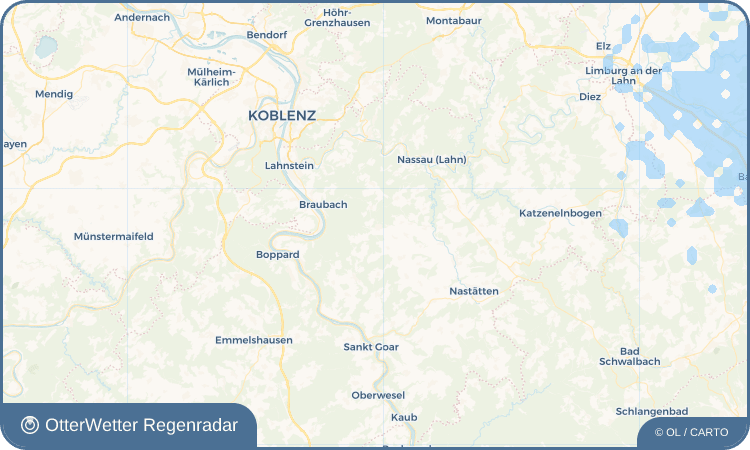 OtterWetter Regenradar-Widget Dachsenhausen