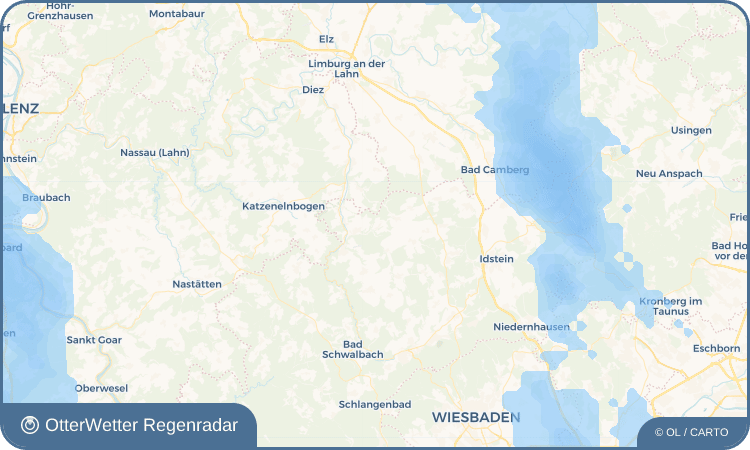 OtterWetter Regenradar-Widget Daisbach