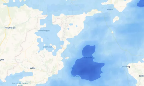 Regenradar-Vorschau: aktuelle Niederschläge in Daleiden und Umgebung
