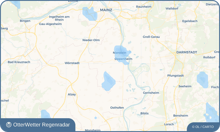 Widget-Vorschau für Dalheim Wetter-Widget-Vorschau mit Vorhersagedaten für Dalheim