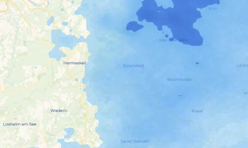 Regenradar Vorschaubild - Aktuelle Niederschläge in Dambach und Umgebung