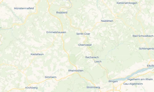 Regenradar Vorschaubild - Aktuelle Niederschläge in Damscheid und Umgebung