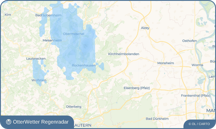 Widget-Vorschau für Dannenfels Wetter-Widget-Vorschau mit Vorhersagedaten für Dannenfels