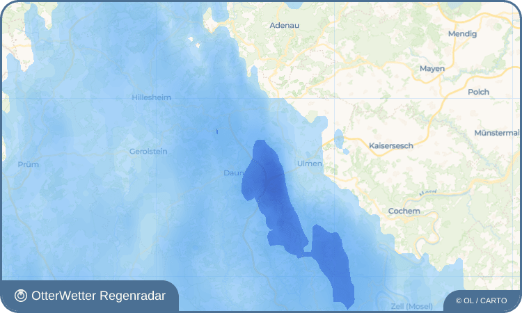 OtterWetter Regenradar-Widget Darscheid