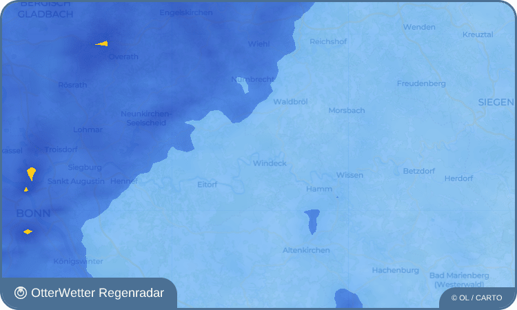 OtterWetter Regenradar-Widget Dattenfeld
