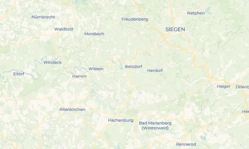 Regenradar Dauersberg: aktuelle Niederschläge in Dauersberg und Umgebung, Stand 19. Oktober 2026 um 14:35 Uhr