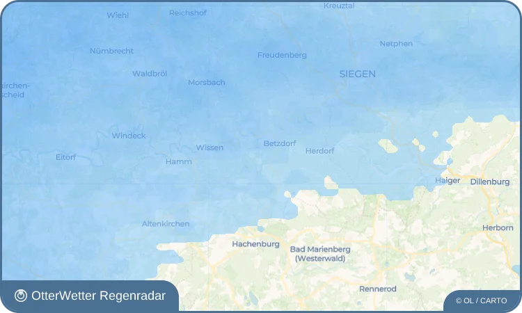 Widget-Vorschau für Dauersberg Wetter-Widget-Vorschau mit Vorhersagedaten für Dauersberg