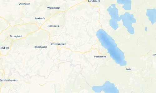 Regenradar Vorschaubild - Aktuelle Niederschläge in Dellfeld und Umgebung