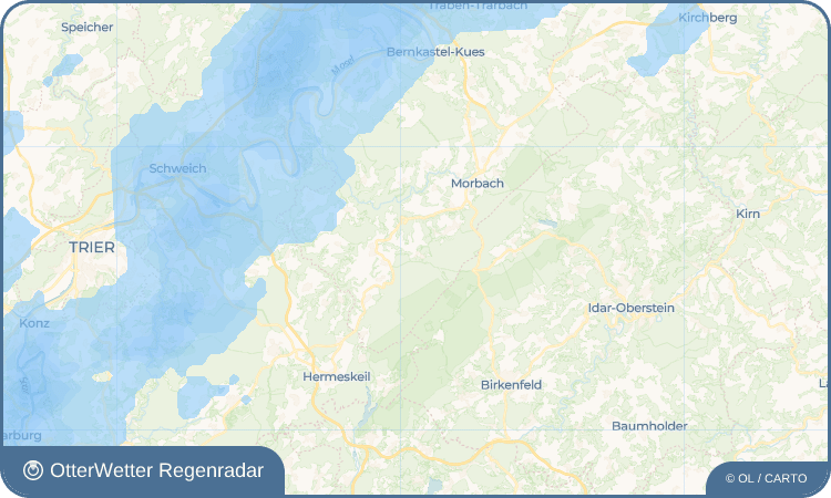 OtterWetter Regenradar-Widget Deuselbach