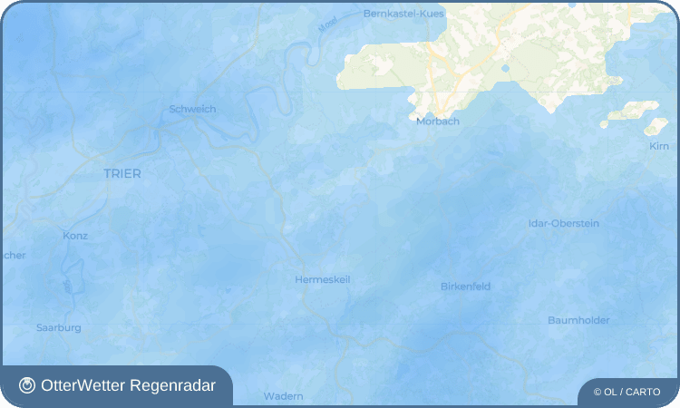 OtterWetter Regenradar-Widget Dhronecken