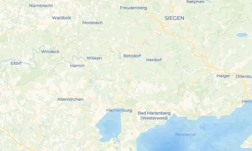 Regenradar Dickendorf: aktuelle Niederschläge in Dickendorf und Umgebung, Stand 20. Oktober 2026 um 19:30 Uhr