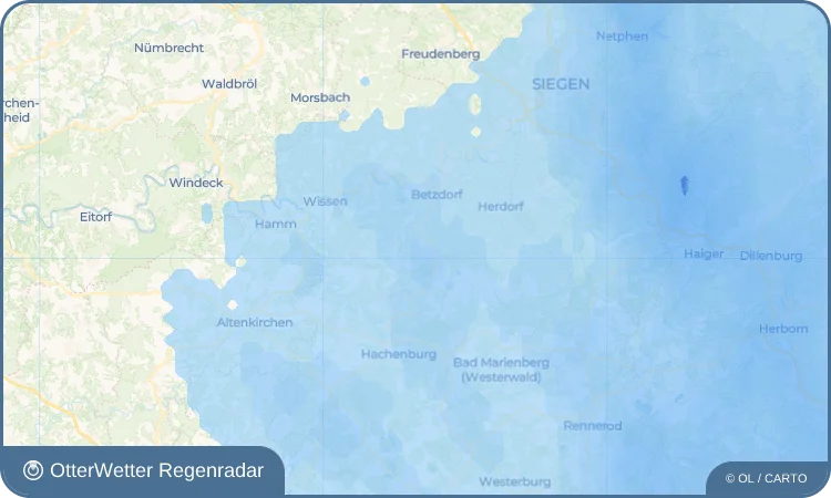 Widget-Vorschau für Dickendorf Wetter-Widget-Vorschau mit Vorhersagedaten für Dickendorf