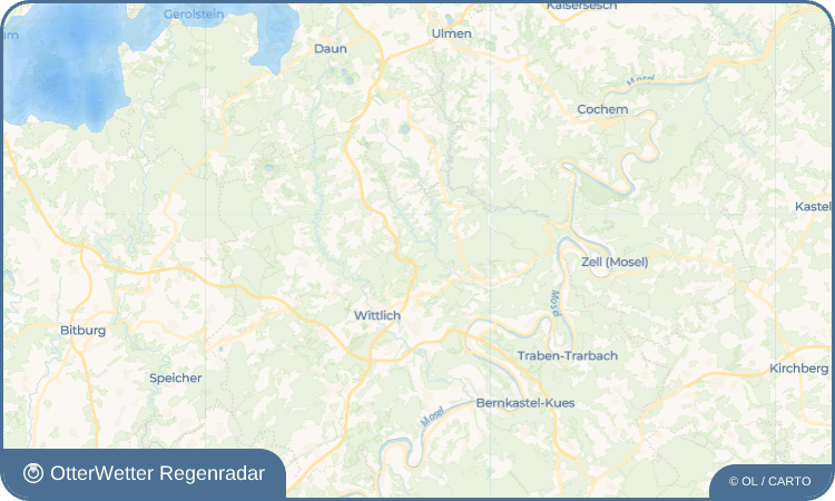OtterWetter Regenradar-Widget Diefenbach