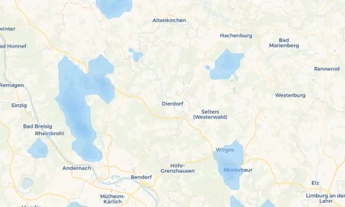 Regenradar Vorschaubild - Aktuelle Niederschläge in Dierdorf und Umgebung