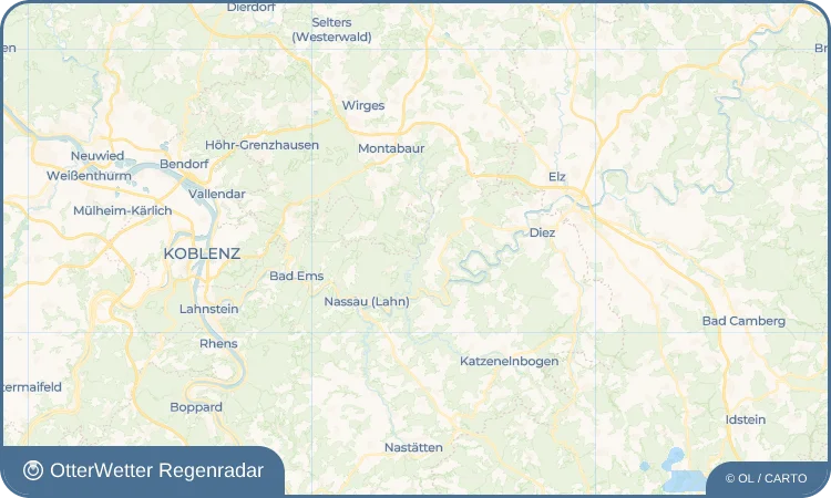 Wetter-Widget-Vorschau mit Vorhersagedaten für Dies