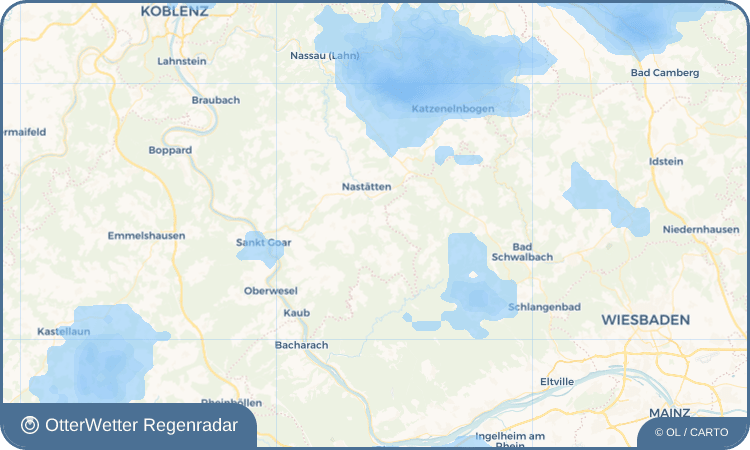 OtterWetter Regenradar-Widget Diethardt