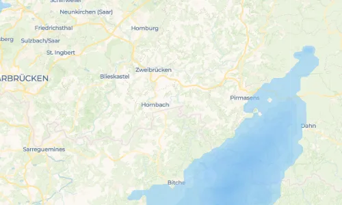 Regenradar Vorschaubild - Aktuelle Niederschläge in Dietrichingen und Umgebung