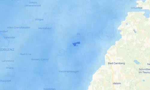 Regenradar Vorschaubild - Aktuelle Niederschläge in Diez und Umgebung