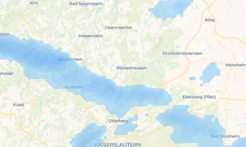 Regenradar Vorschaubild - Aktuelle Niederschläge in Dörnbach und Umgebung