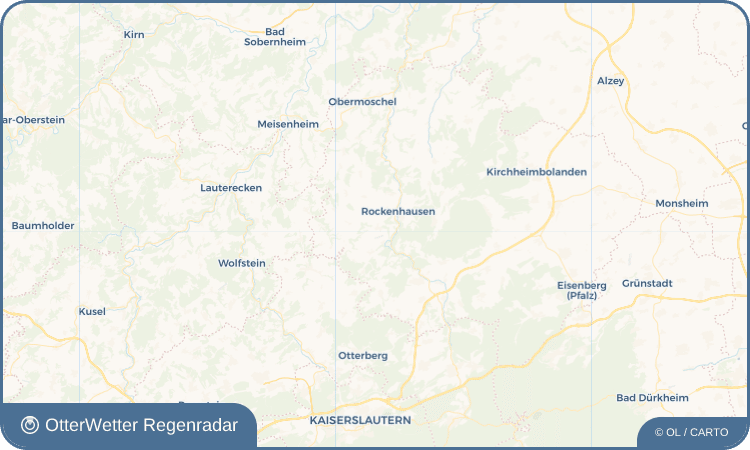 OtterWetter Regenradar-Widget Dörnbach