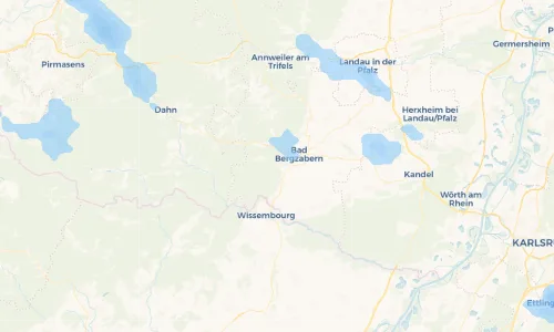 Regenradar Vorschaubild - Aktuelle Niederschläge in Dörrenbach und Umgebung