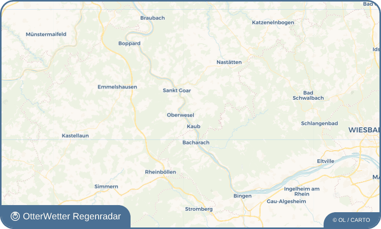 OtterWetter Regenradar-Widget Dörscheid