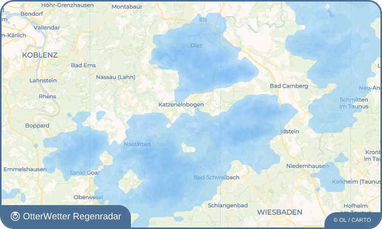 OtterWetter Regenradar-Widget Dörsdorf