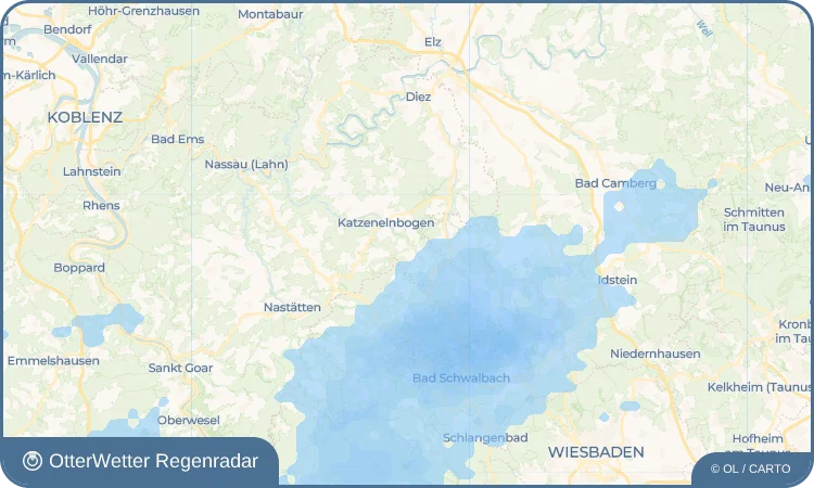 Widget-Vorschau für Dörsdorf Wetter-Widget-Vorschau mit Vorhersagedaten für Dörsdorf