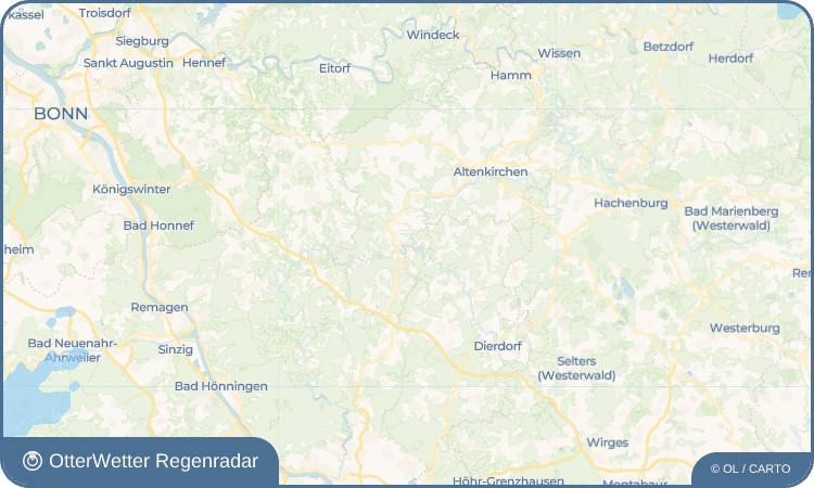 OtterWetter Regenradar-Widget Döttesfeld