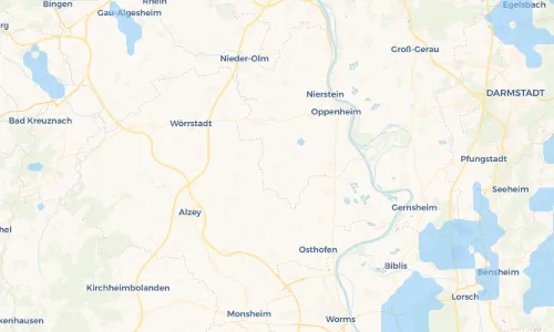 Regenradar Vorschaubild - Aktuelle Niederschläge in Dolgesheim und Umgebung