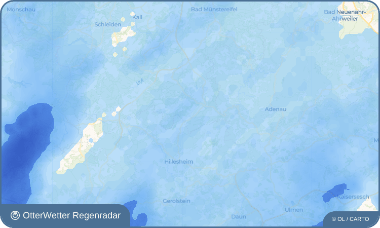 OtterWetter Regenradar-Widget Dollendorf