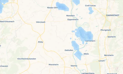Regenradar Vorschaubild - Aktuelle Niederschläge in Dorn-Dürkheim und Umgebung