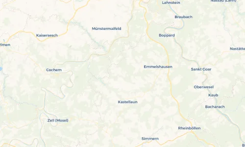 Regenradar Vorschaubild - Aktuelle Niederschläge in Dorweiler und Umgebung