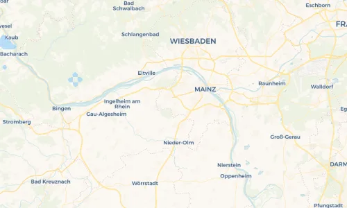 Regenradar Vorschaubild - Aktuelle Niederschläge in Drais und Umgebung