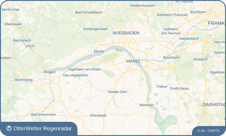 OtterWetter Regenradar-Widget Drais