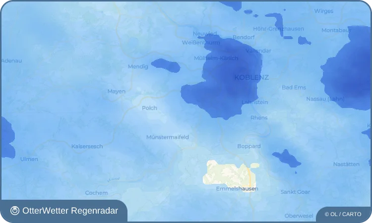 Widget-Vorschau für Dreckenach Wetter-Widget-Vorschau mit Vorhersagedaten für Dreckenach