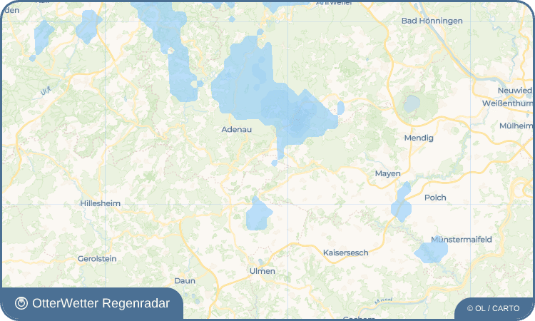 OtterWetter Regenradar-Widget Drees