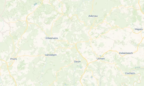 Regenradar Vorschaubild - Aktuelle Niederschläge in Dreis-Brück und Umgebung