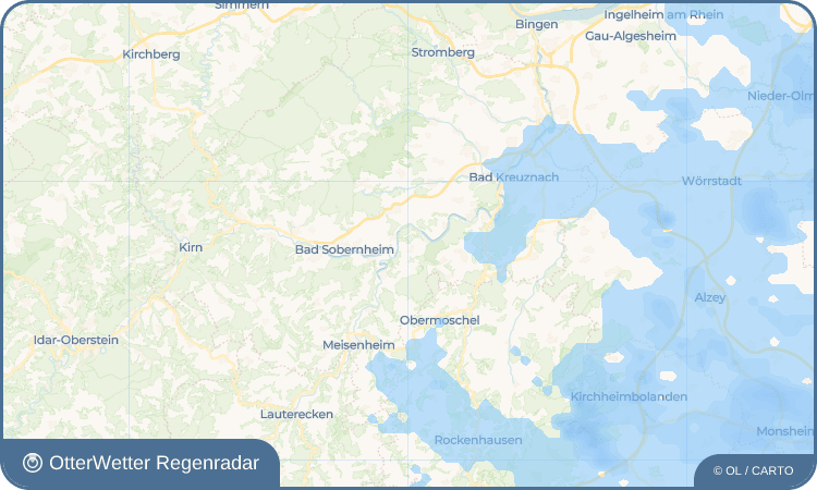 OtterWetter Regenradar-Widget Duchroth