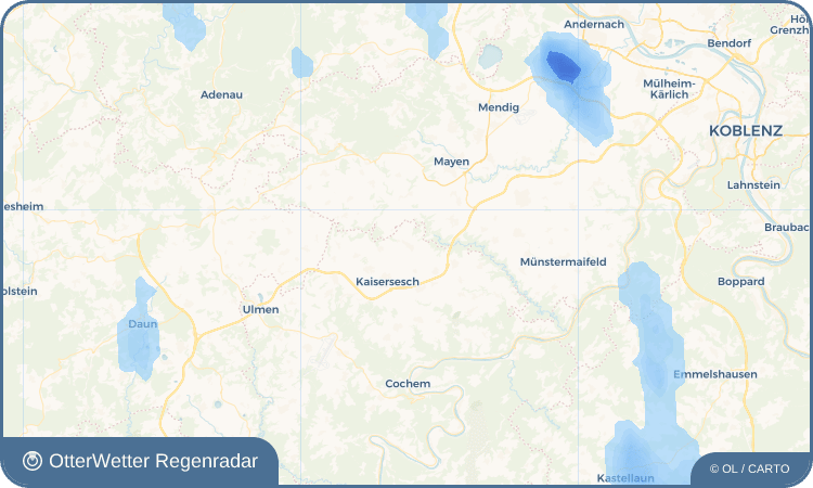 Widget-Vorschau für Düngenheim Wetter-Widget-Vorschau mit Vorhersagedaten für Düngenheim