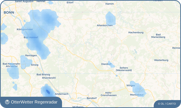Wetter-Widget-Vorschau mit Vorhersagedaten für Dürrholz