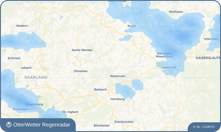 OtterWetter Regenradar-Widget Dunzweiler
