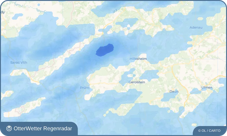 Widget-Vorschau für Duppach Wetter-Widget-Vorschau mit Vorhersagedaten für Duppach