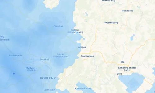 Regenradar Vorschaubild - Aktuelle Niederschläge in Ebernhahn und Umgebung