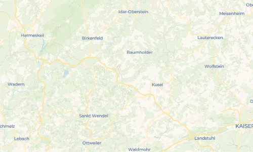 Regenradar Vorschaubild - Aktuelle Niederschläge in Eckersweiler und Umgebung