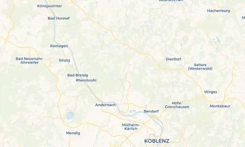 Regenradar Vorschaubild - Aktuelle Niederschläge in Ehlscheid und Umgebung
