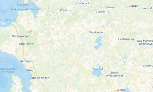 Regenradar Eichen: aktuelle Niederschläge in Eichen und Umgebung, Stand 25. Oktober 2026 um 23:15 Uhr