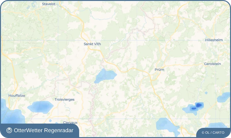 Widget-Vorschau für Eigelscheid Wetter-Widget-Vorschau mit Vorhersagedaten für Eigelscheid