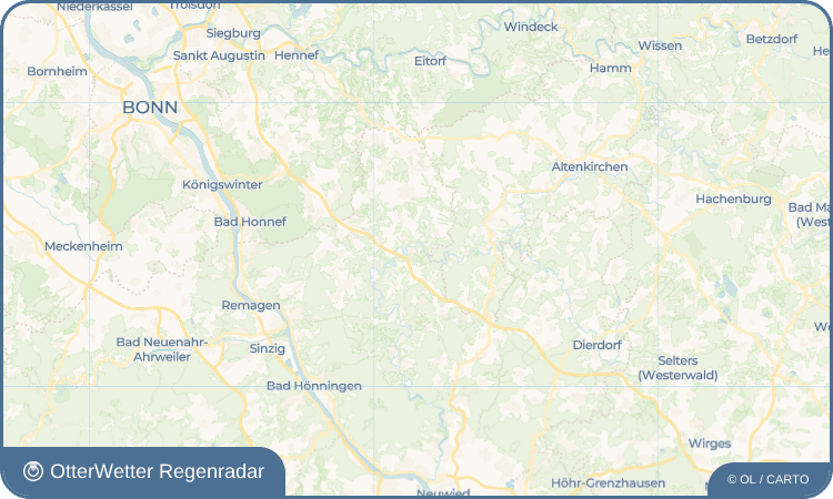 OtterWetter Regenradar-Widget Eilenberg