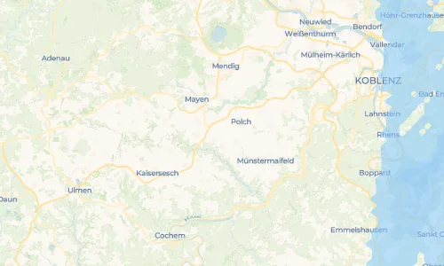 Regenradar Vorschaubild - Aktuelle Niederschläge in Einig und Umgebung